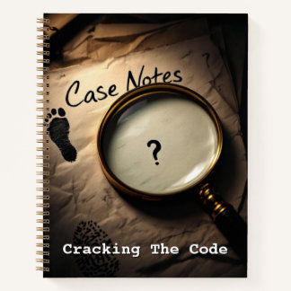 Cuaderno Detective's Case File | Mystery Themed To-Do List
