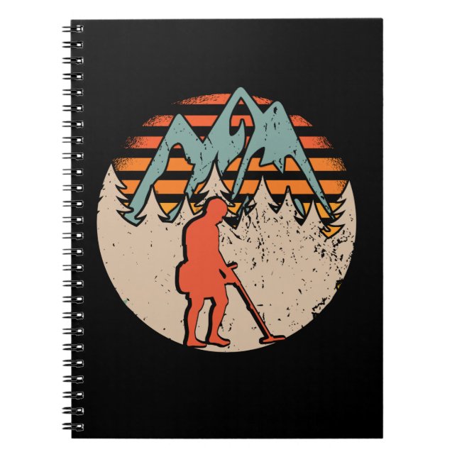 Cuaderno Detectora Metalizado de Sondeln de época (Frente)