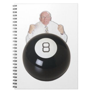 Cuaderno Detrás de la bola de 8