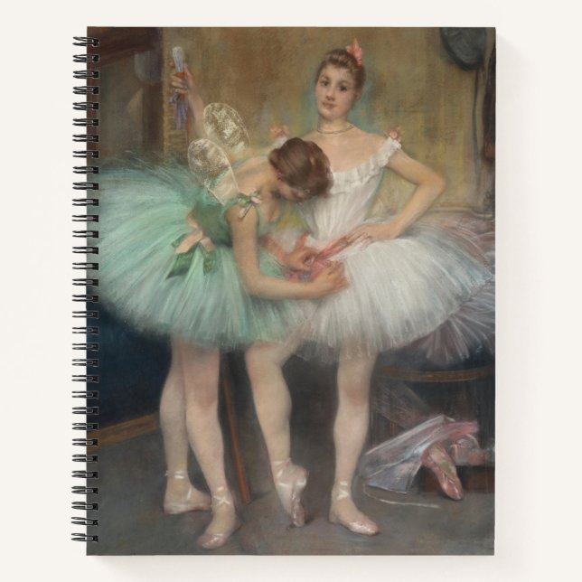 Cuaderno Detrás de las escenas del ballet (Anverso)