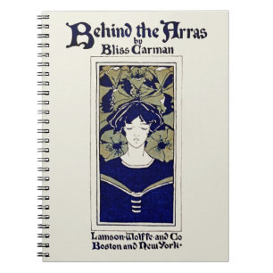 Cuaderno Detrás del Arras – Arte Nouveau Vintage