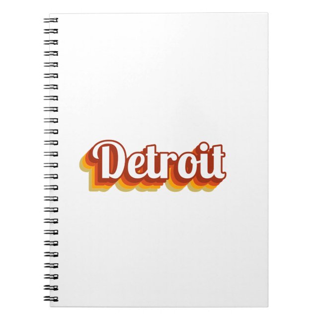 Cuaderno Detroit vintage (Frente)