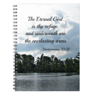 Cuaderno Deut. 33:27 El Dios eterno es tu refugio
