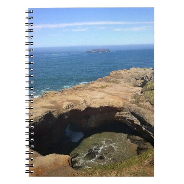 Cuaderno Devil's Punchbowl & Otter Rock, OR (Frente)