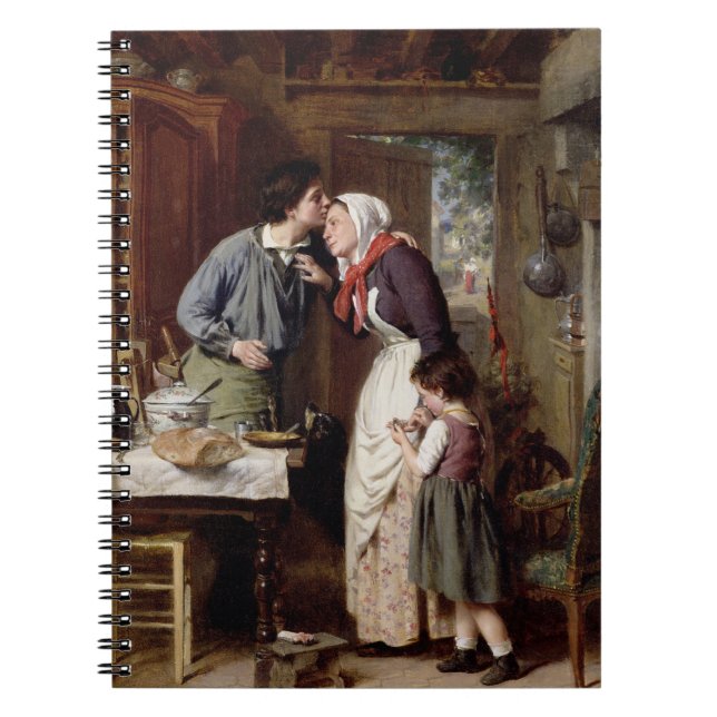 Cuaderno Devoción de un hijo, 1868 (aceite en lienzo) (Frente)