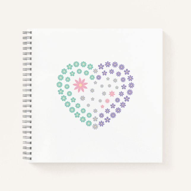 Cuaderno Devoción floral (Anverso)