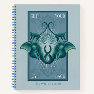 Cuaderno Devuélvate tu alegría - El Lotus blanco