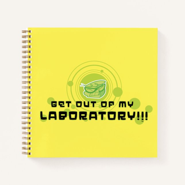 Cuaderno Dexter - ¡¡¡Sal De Mi Laboratorio!!! (Anverso)