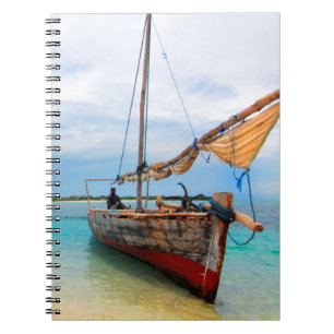 Cuaderno Dhow Tradicional, Zanzíbar, Tanzania