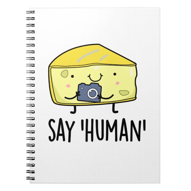 Cuaderno Di Humano Loco Fotógrafo Queso Chiste (Frente)