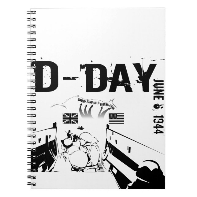 Cuaderno DÍA D 6 de junio de 1944 (Frente)