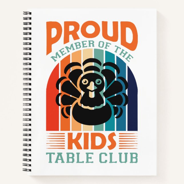 Cuaderno Día de Acción de Gracias (Anverso)