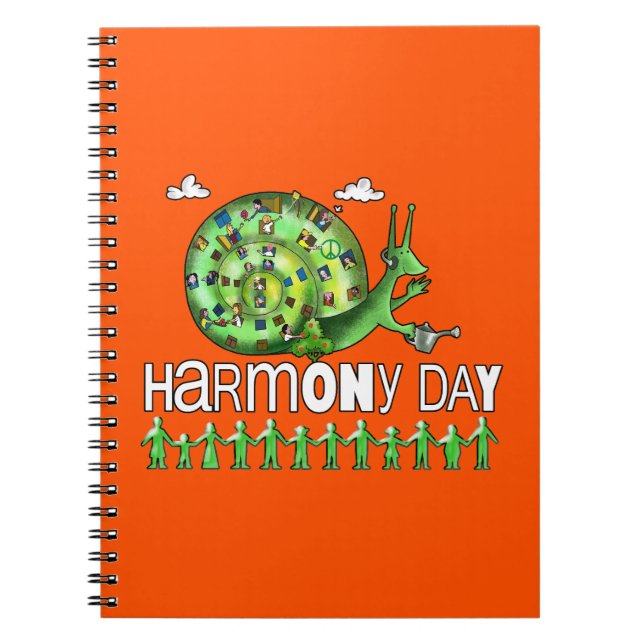 Cuaderno día de armonía (Frente)