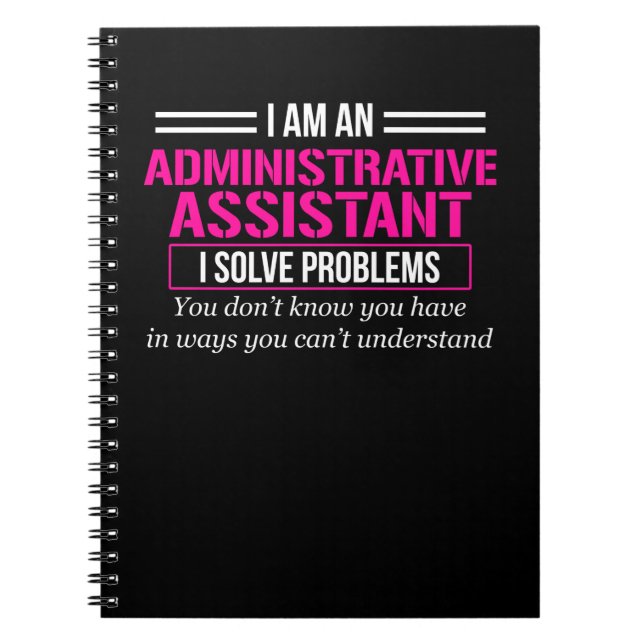 Cuaderno Día de Auxiliar Administrativo del Cuadro Orgánico (Frente)