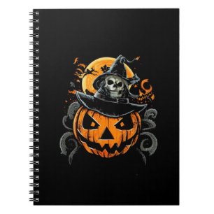 Cuaderno Día de brujas/calabaza/otoño 