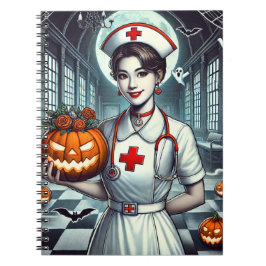 Cuaderno Día de enfermería de Notepad Halloween