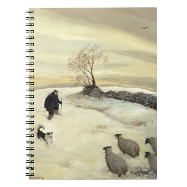 Cuaderno Día de invierno triste (Frente)