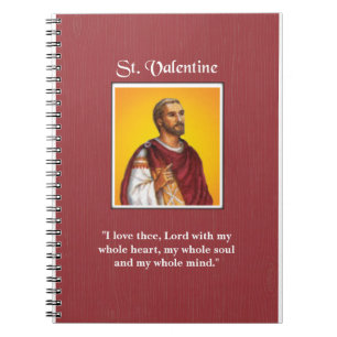 Cuaderno Día de la Fiesta de San Valentín