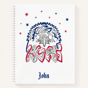 Cuaderno Día de la Independencia Estrellas de Águila Estado