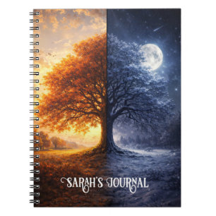 Cuaderno Día de la Luna del Nogal Místico Diario
