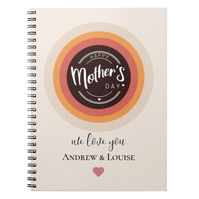 Cuaderno día de la madre (Frente)