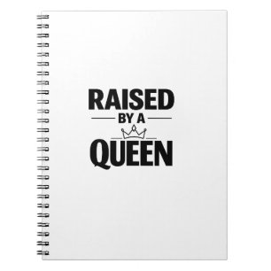 Cuaderno Día de la Madre “Criada Por una Reina” Empoderamie