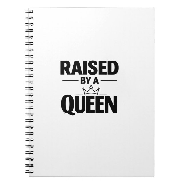 Cuaderno Día de la Madre “Criada Por una Reina” Empoderamie (Frente)