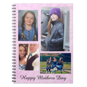 Cuaderno Día de la Madre Diario Personalizado con Foto