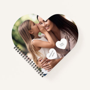 Cuaderno Día de la Madre Personalizado con Foto Personaliza
