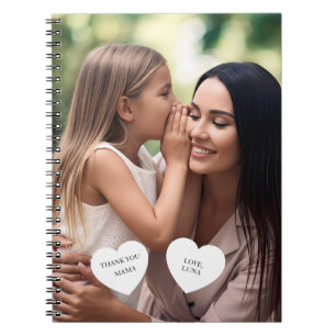 Cuaderno Día de la Madre Personalizado con Foto Personaliza
