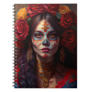Cuaderno Día de la muerte V4 - Mujeres Petróleo pinta Cuade