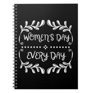 Cuaderno Día de la mujer todos los días