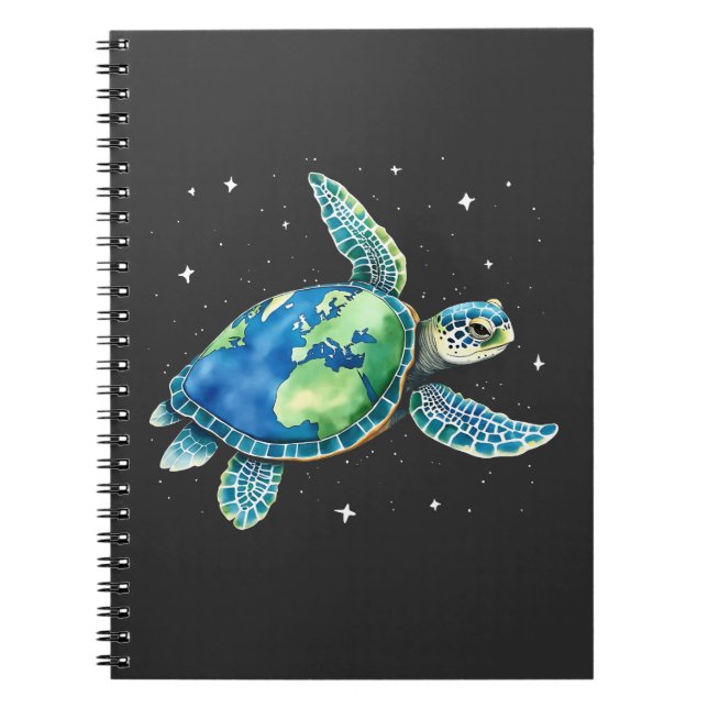 Cuaderno Día de la Tierra de las Tortugas Marinas 2025 (Frente)