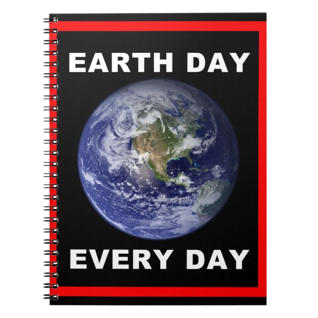 Cuaderno Día de la Tierra todos los días (Frente)