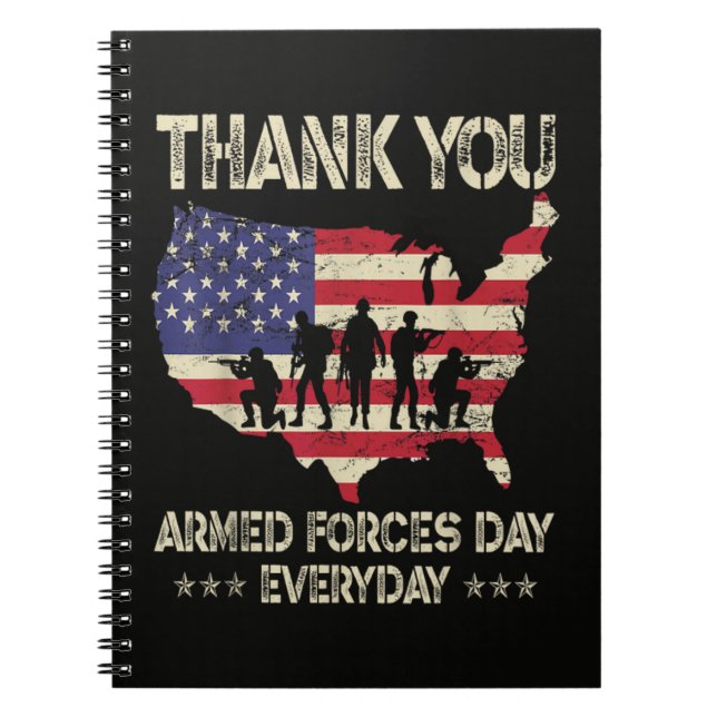 Cuaderno Día de las Fuerzas Armadas (Frente)