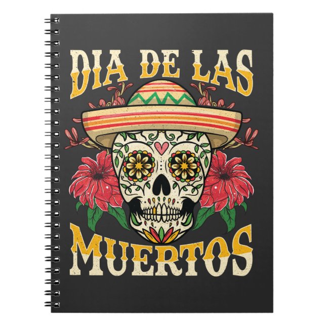Cuaderno Dia De Las Muertos | Día de los Muertos (Frente)