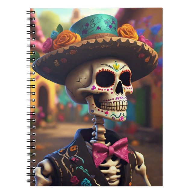 Cuaderno Día de los Muertos  (Frente)
