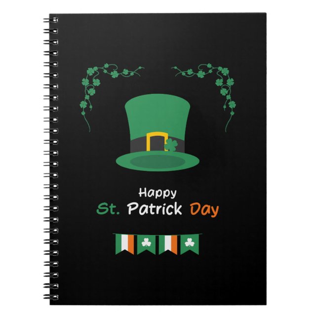 Cuaderno Día de los Patrocinadores Irlandés Lucky - Irlandé (Frente)