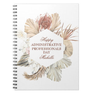 Cuaderno Día de los Profesionales Administrativos Personali
