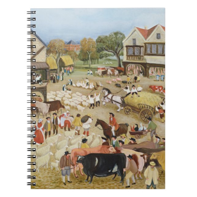 Cuaderno Día de mercado (Frente)