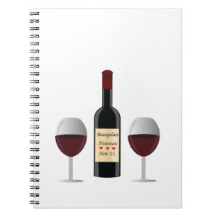 Cuaderno Día de Nouveau del Beaujolais