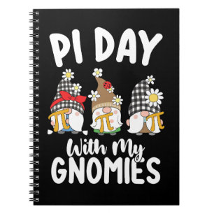 Cuaderno Día de Pi con mis Gnomies Divertida Matemática Mat
