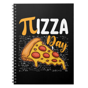 Cuaderno Día de Pizza Pi Amantes de la Matemática Matemátic