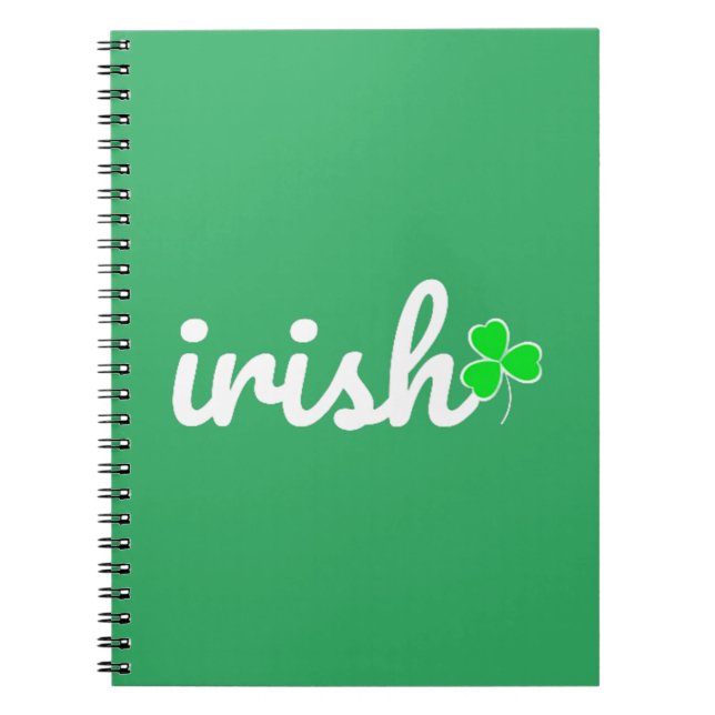 Cuaderno Día de San Patricio de Irlanda (Frente)