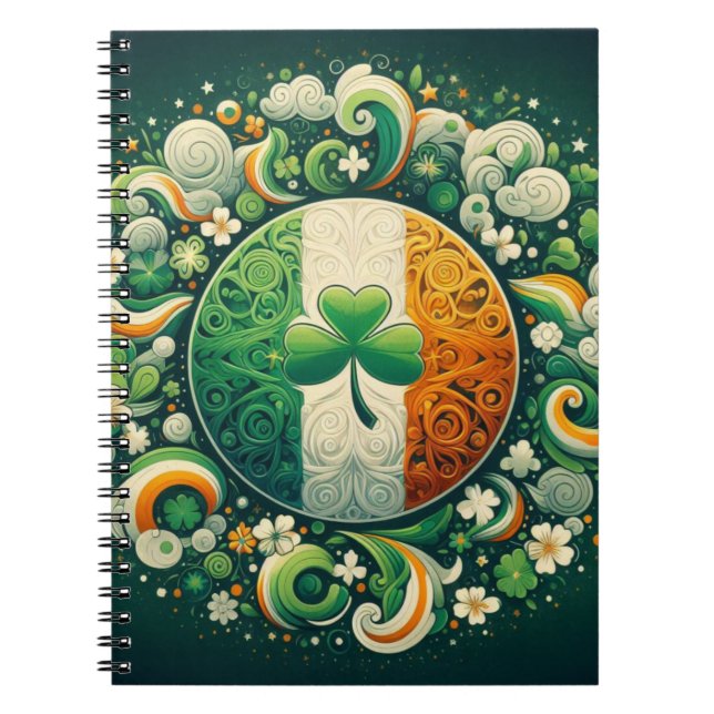 Cuaderno Día de San Patricio/Irlanda/Irlanda (Frente)