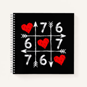 Cuaderno Día de San Valentín 67 Seis Siete Meme Amor 6 7 Co