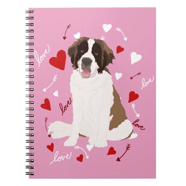 Cuaderno Día de San Valentín de San Bernard (Frente)