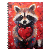 Día de San Valentín Racoon
