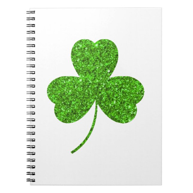 Cuaderno Día de Shamrock St. Patrick (Frente)
