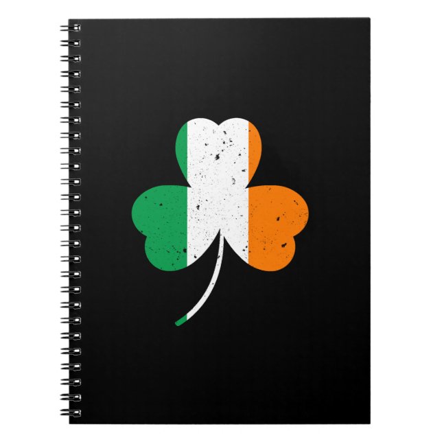 Cuaderno Día de Shamrock St Patrick (Frente)